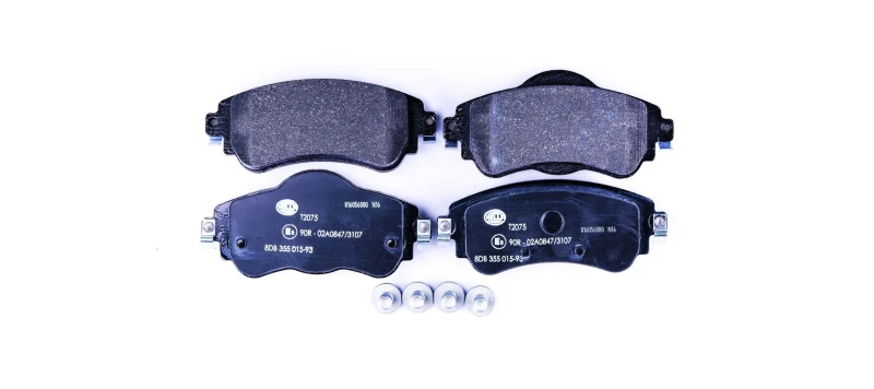 Image of HELLA Brake pad set HELLA 8DB 355 015-931