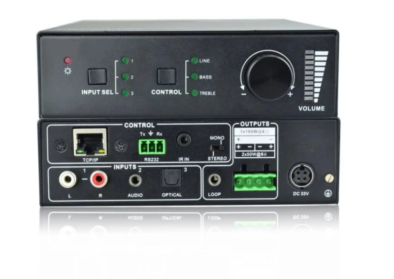 Image of Vivolink VL120005 audio amplifier 2.0 channels Home Black