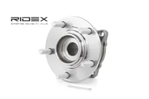 Image of RIDEX Wheel bearing kit PEUGEOT,CITROEN,MITSUBISHI 654W0391 373036,3785A015,3785A018 3785A019,373036