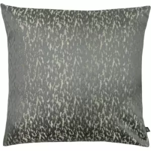 image of Ashley Wilde Andesite Cushion Cover (50cm x 50cm) (Mercury/Dark Grey) - Mercury/Dark Grey