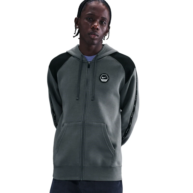 Image of Nike City Hoodie Mens Grey/Black male M