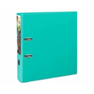 Image of Prem'touch Lever Arch File A4+ PP S80mm, 2 Rings, Light Green, Pack of 10