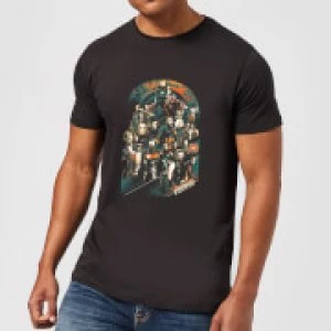 image of Marvel Avengers Infinity War Avengers Team T-Shirt - Black