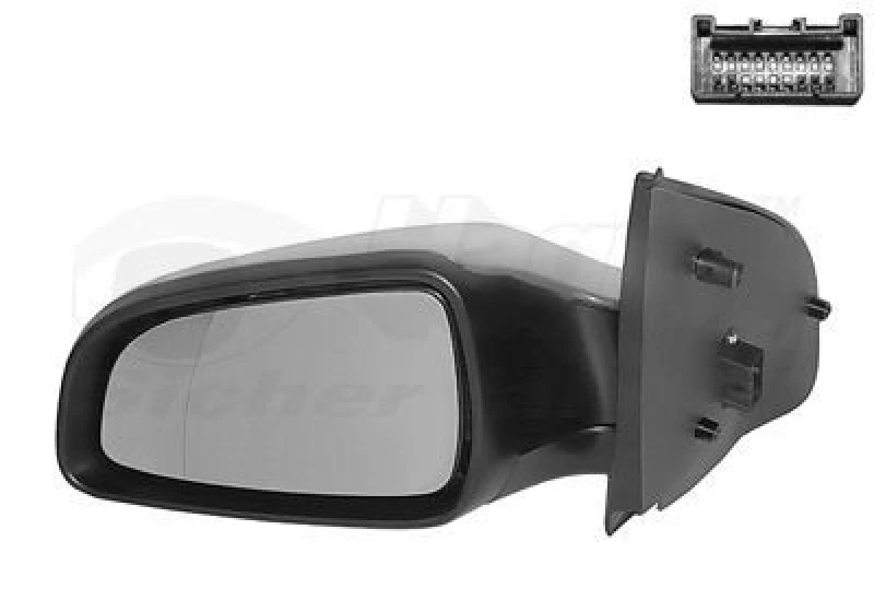 Image of VAN WEZEL Wing mirror VAN WEZEL 3745817