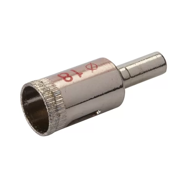 image of Silverline Diamond Dust Holesaw - 18mm