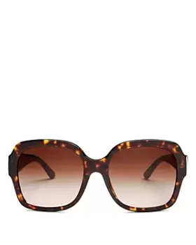 image of Tory Burch Womens Square Sunglasses, 57mm