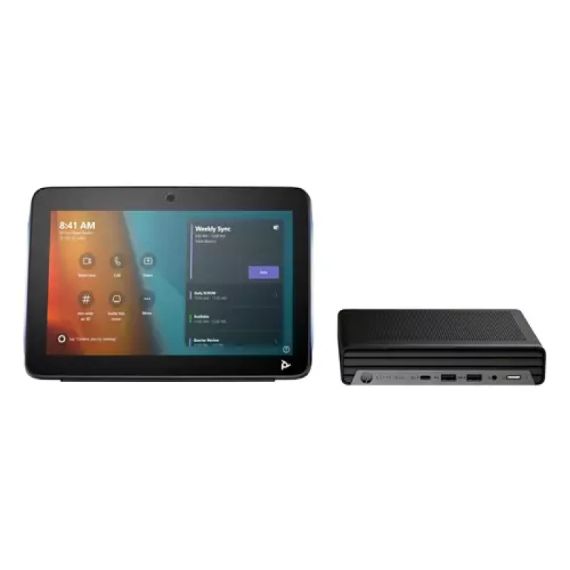 Image of Poly HP Mini IP Conference PC with Microsoft Team Rooms A1ZB6AW#ABU