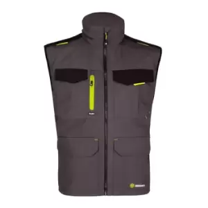 image of Leo Workwear Gilet Two-tone GY BL 5XL