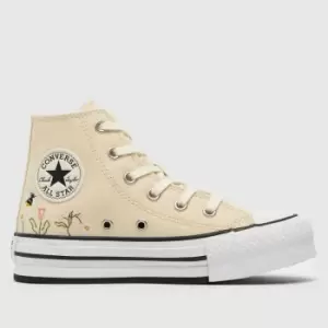 image of Converse Natural Things To Grow Eva Lift Girls Junior Trainers