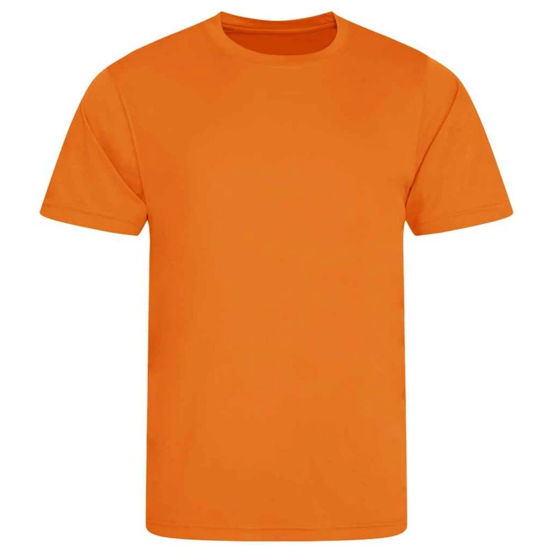 Image of AWDis Cool Mens Smooth T-Shirt in Pale Orange Size: Small Pale Orange Male S