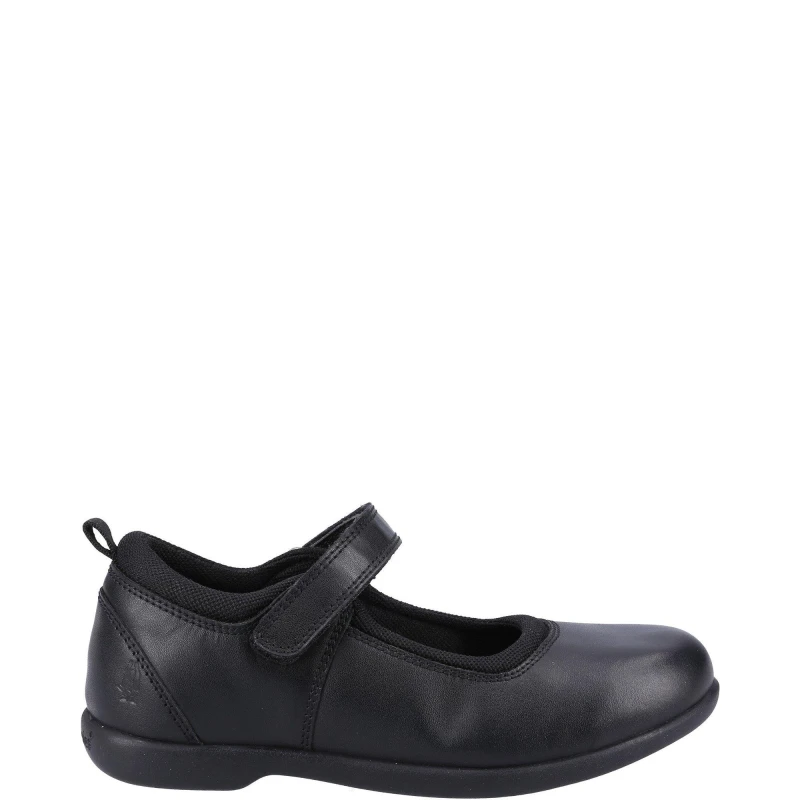 Image of Hush Puppies 'Bianca JNR' Girls BTS Black