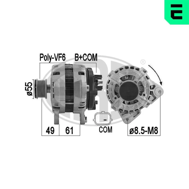 Image of ERA Alternator ERA 209537A