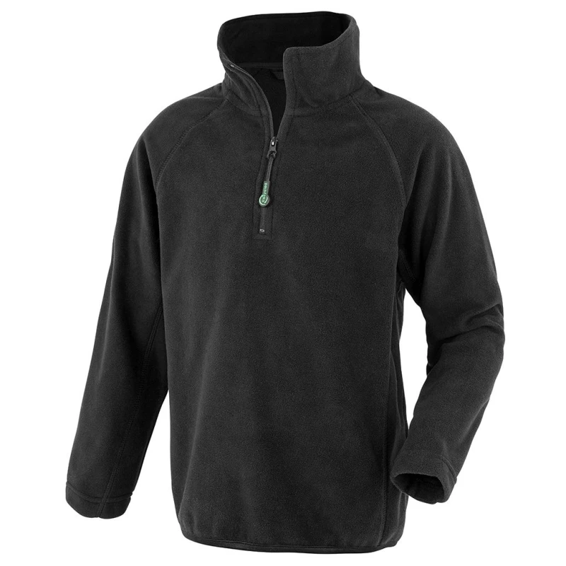 Image of Result Micro boys's Children's fleece jacket in Black