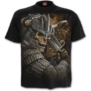 Image of Viking Warrior Mens Small T-Shirt - Black