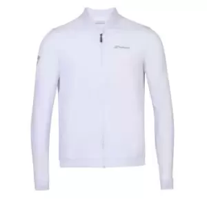 Image of Babolat Poly Jacket Mens - White
