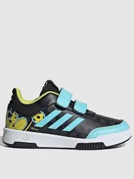 adidas Kids Disney Mickey Mouse Tensaur Sport 2.0, Black/Blue, Size 13