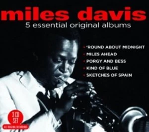 Image of 5 Essential Original Albums by Miles Davis CD Album