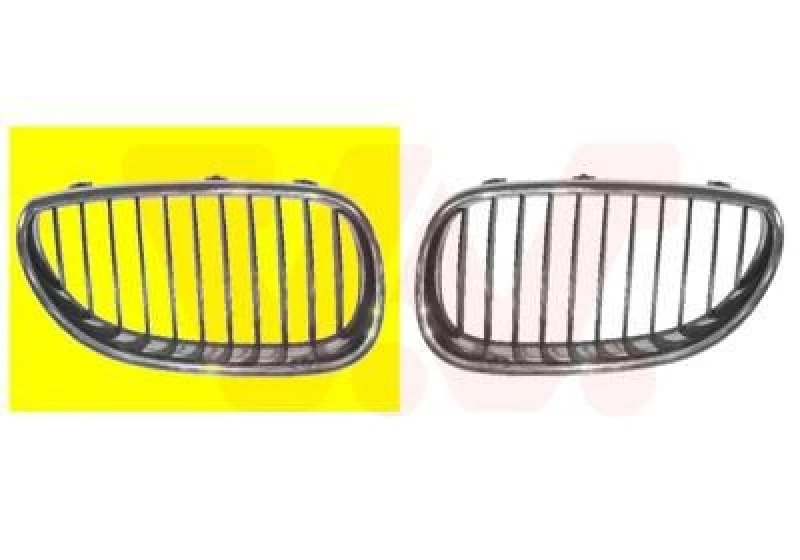 Image of VAN WEZEL Radiator Grille VAN WEZEL 0655514