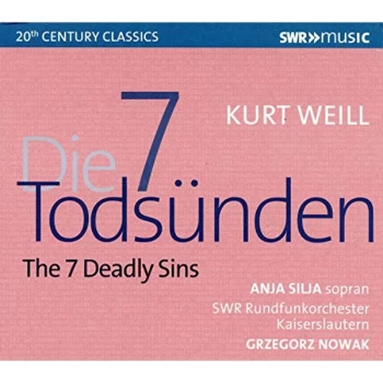 Image of SWR Rundfunkorchester Kaierslautern - Kurt Weill: The 7 Deadly Sins CD