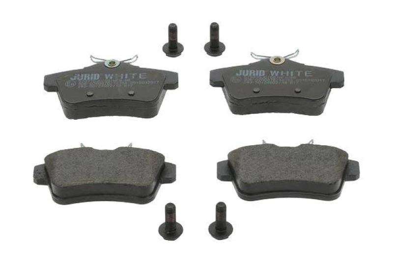 Image of JURID 573315JC Brake pad set not prepared for wear warning indicator, PREMIER Ceramic Brake Pad Set,disc brake (402)
