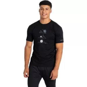 image of Dare 2B Mens Evidential Graphic T Shirt XS - Chest 36' (92cm)