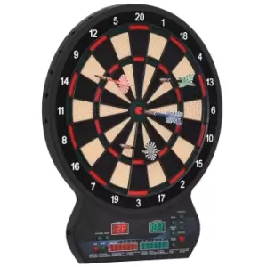 image of Jouet LED Dartboard Electronic Scoreboard 8 Players 27 Games Fun with 12 Darts