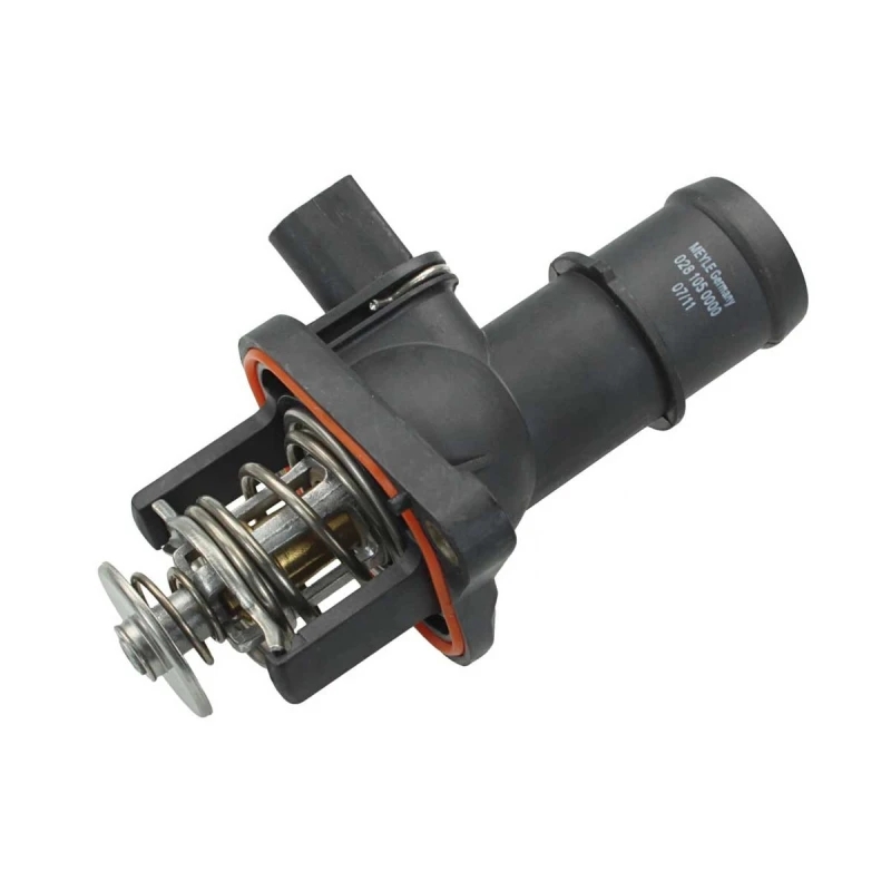 Image of MEYLE 028 105 0000 Engine thermostat Original Quality, Opening Temperature: 105°C, with gasket/seal, Housing with Plastic Lid Thermostat,coolant (316