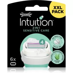 Image of Wilkinson Sword Intuition Sensitive Care spare heads 6 pc
