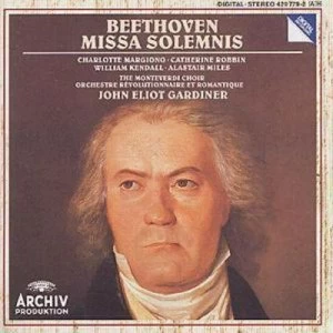 image of Beethoven Missa solemnis by Ludwig van Beethoven CD Album