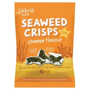 image of Seaweed Crisps - Cheese Flavour - 18g x 12 - 700514 - Abakus