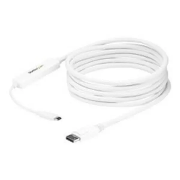 image of StarTech.com 3m USB C to DisplayPort Cable - White