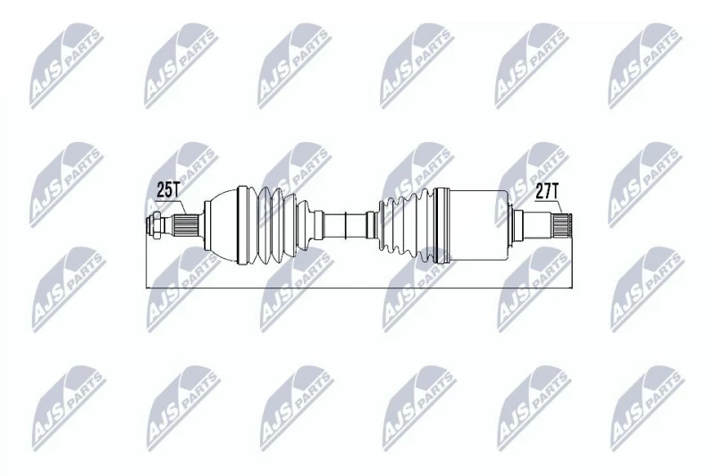 Image of NTY Drive shaft NTY NPW-ME-018
