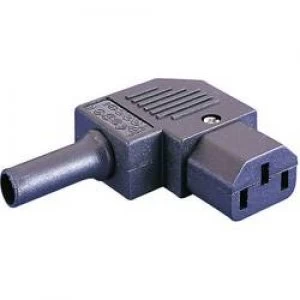 Image of IEC connector C13 Series mains connectors PX Socket right angle