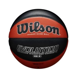 Image of Wilson Evolution Basketball Tan/Black - Size 6