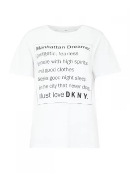 Image of DKNY Manhattan Dreamer Tee White