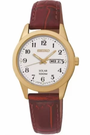 Image of Ladies Seiko Dress Solar Powered Watch SUT196P1