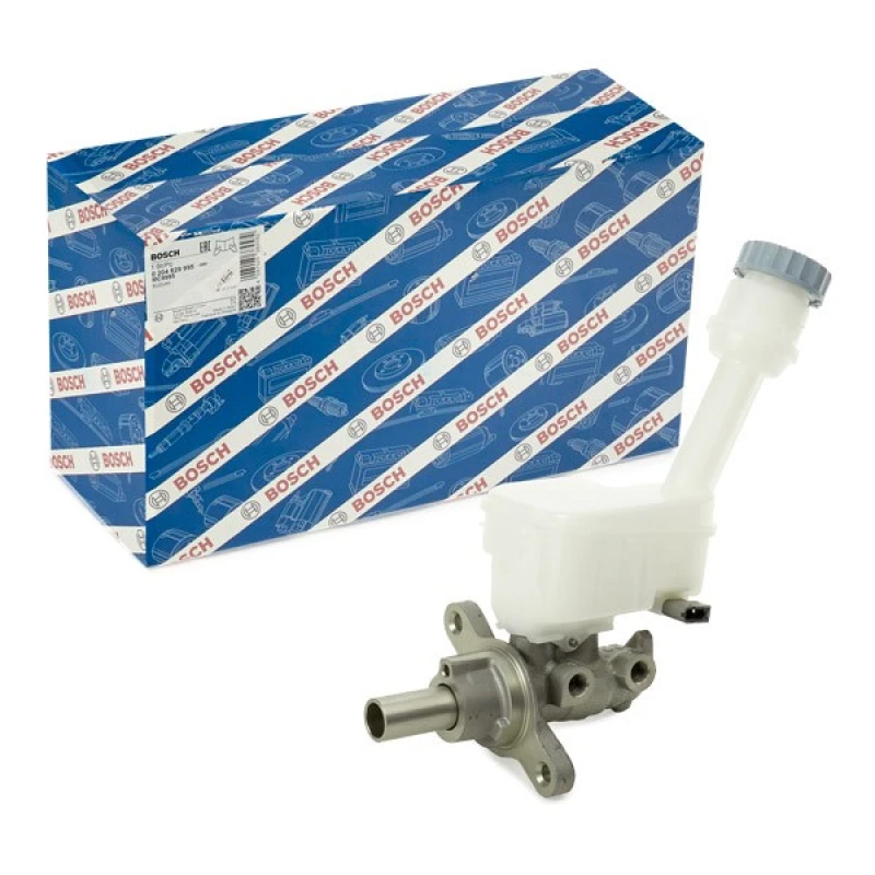 Image of Bosch 0 204 829 995 Master Cylinder Number of connectors: 2 Aluminium Master Cylinder,brakes (258)