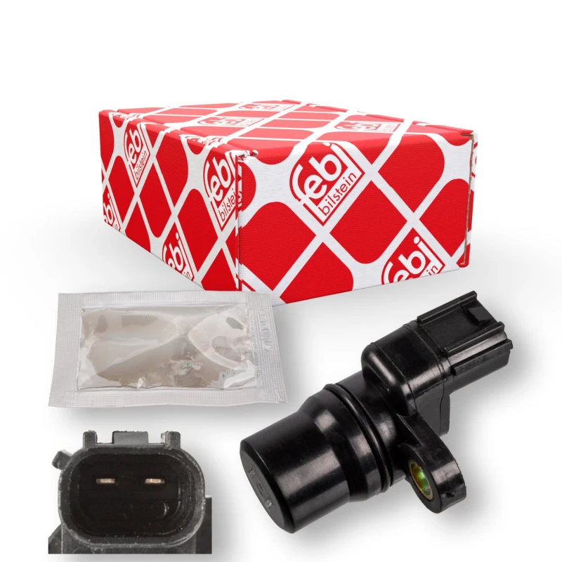 Image of FEBI BILSTEIN 109719 ABS Sensor Rear Axle Left Sensor,wheel speed (412)
