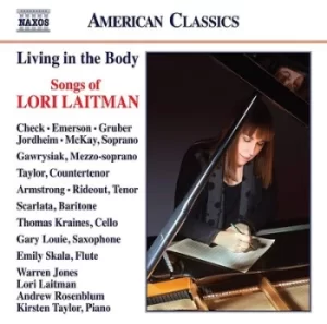 image of Living in the Body Songs of Lori Laitman by Lori Laitman CD Album