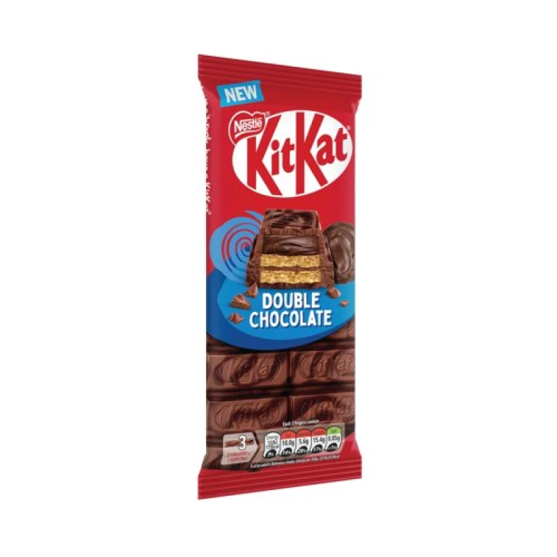 Image of Kit Kat KitKat Sharing Bar Double Chocolate (Pack of 15) 12586959 12586959
