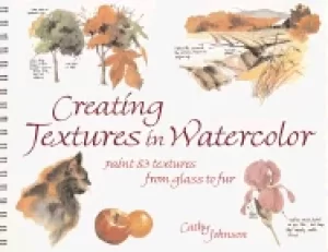 Image of creating textures in watercolor