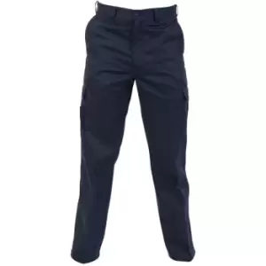 image of Absolute Apparel Mens Combat Workwear Trouser (28 inches short) (Navy) - Navy