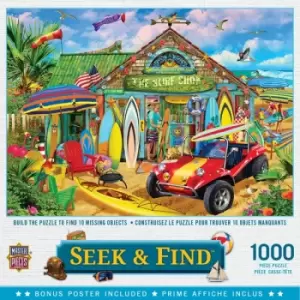 Image of Masterpieces Puzzle Seek & Find Beach Time Fun Puzzle 1000 piece Jigsaw Puzzle
