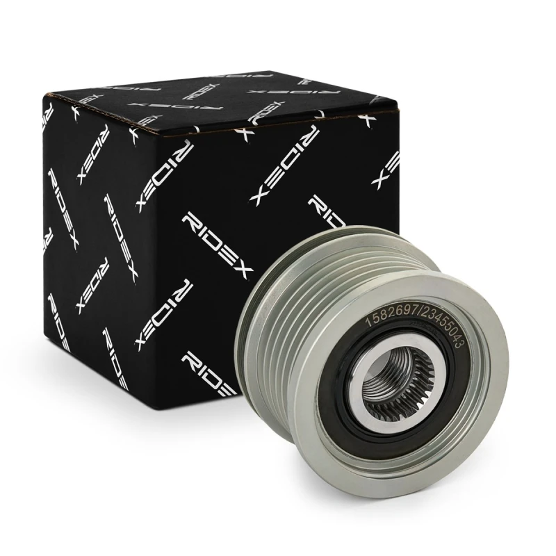 Image of RIDEX Alternator clutch pulley RIDEX 1390F0121