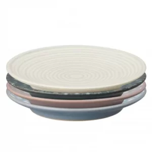 Image of Denby Impression Mixed Accent Small Plates (Set of 4)