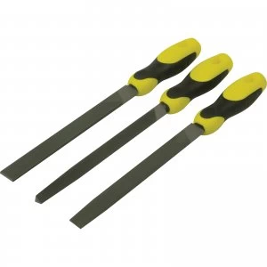 Stanley 3 Piece File Set 8" / 200mm