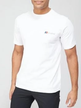 Image of Berghaus Organic Classic Logo T-Shirt - White