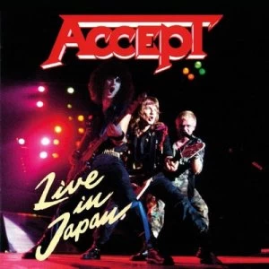 image of Live in Japan by Accept CD Album