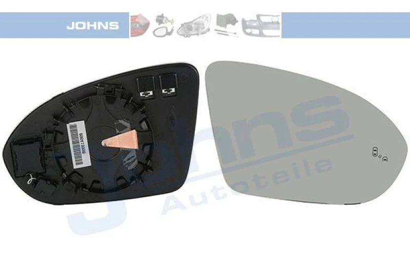 Image of Wing mirror glass JOHNS 55 11 38-84