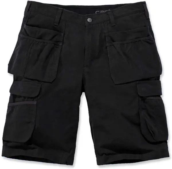 Image of Carhartt Steel Multipocket Shorts, black, Size 30